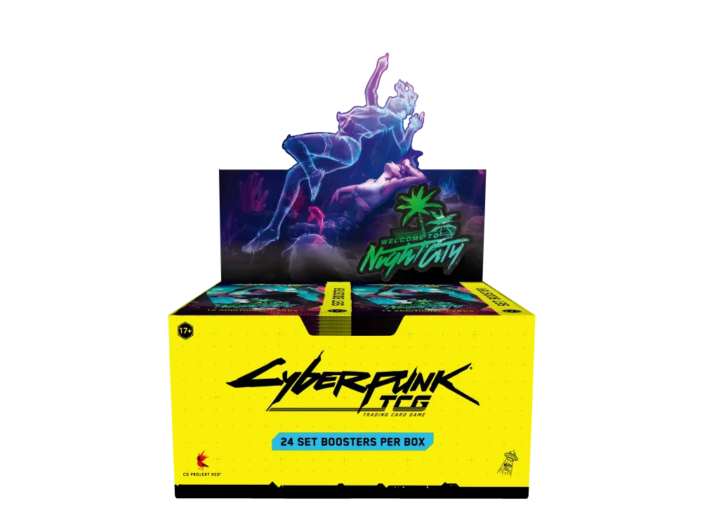 Cyberpunk TCG - Welcome To Night City - 24pc Booster Display (EN) PREORDER