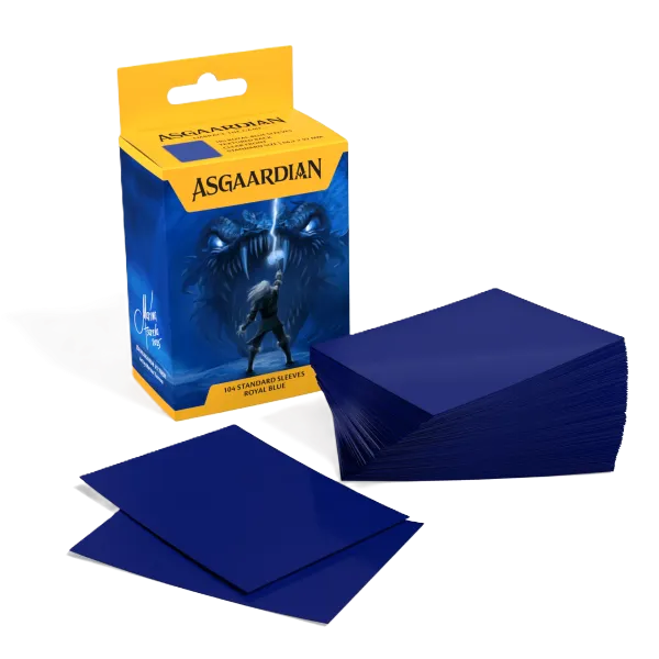 Asgaardian Sleeves | Royal Blue| 104 Standard Sleeves