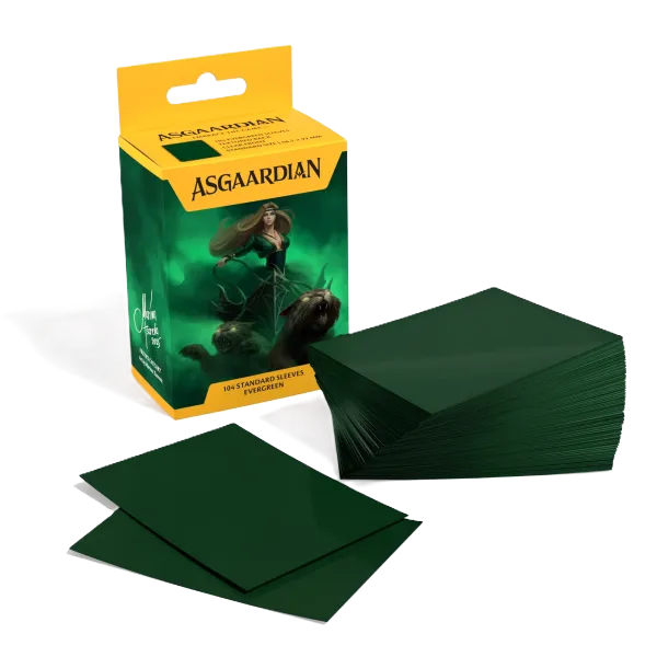 Asgaardian Sleeves | Evergreen | 104 Standard Sleeves