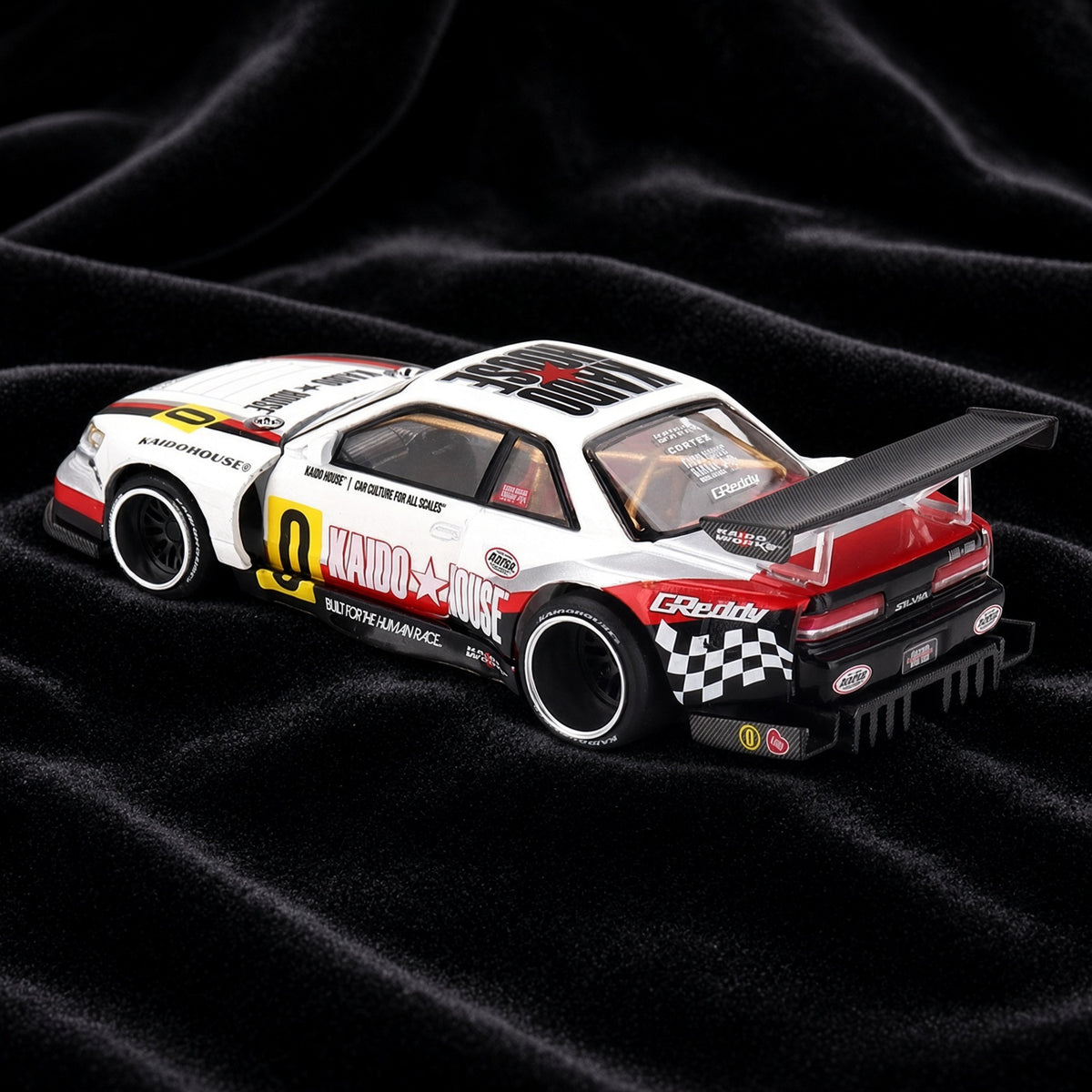 Mini GT – Nissan Silvia (S13) 1991 Circuit Spec N 0 V1 Coupe – White (1:64)