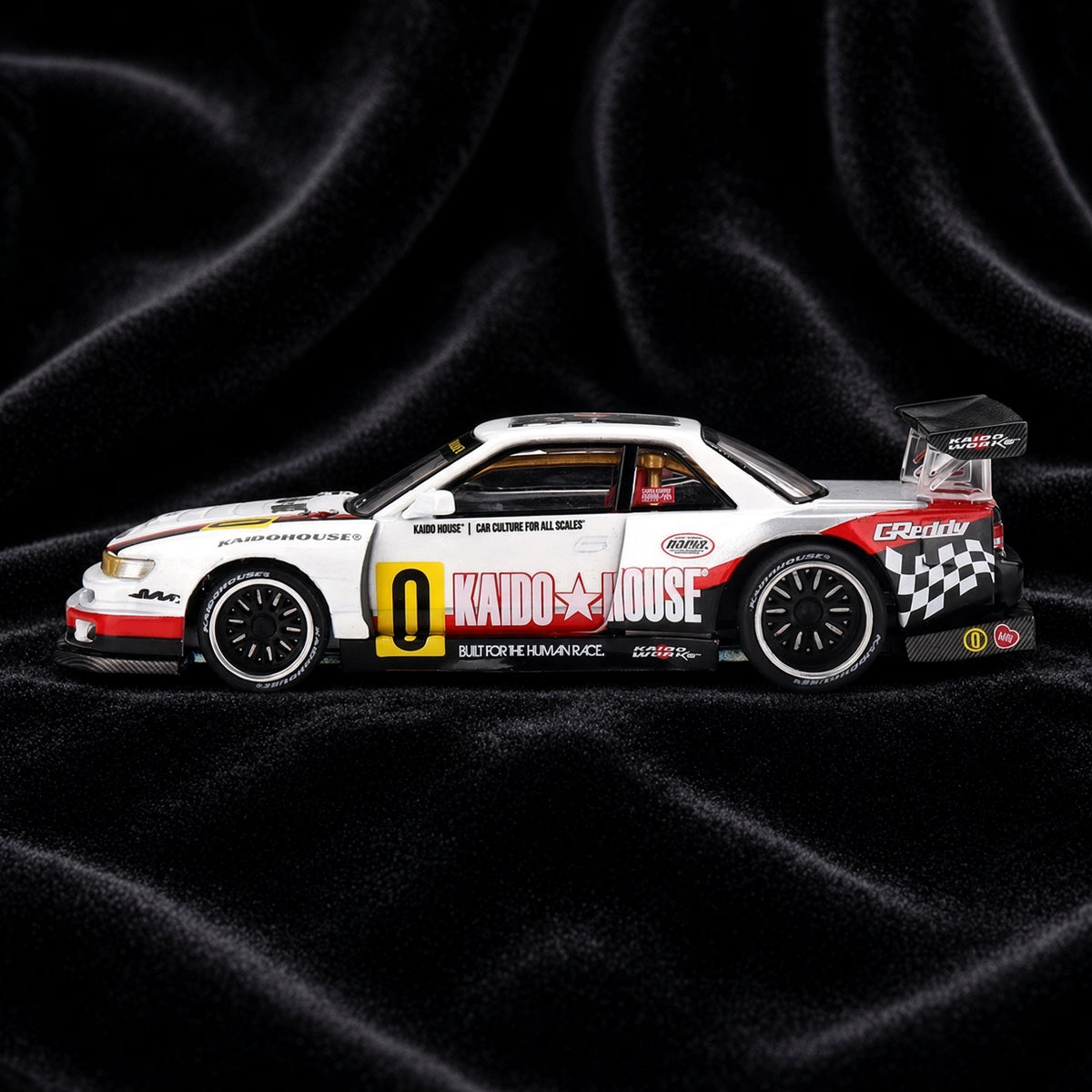 Mini GT – Nissan Silvia (S13) 1991 Circuit Spec N 0 V1 Coupe – White (1:64)
