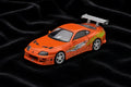 Mini GT – Toyota Supra MKIV 1995 – Brian's Fast & Furious Edition – Orange (1:64)