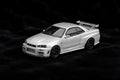 Mini GT –  Nissan Skyline GT-R (R34) 1999 Z-Tune – Z-Tune Silver (1:64)