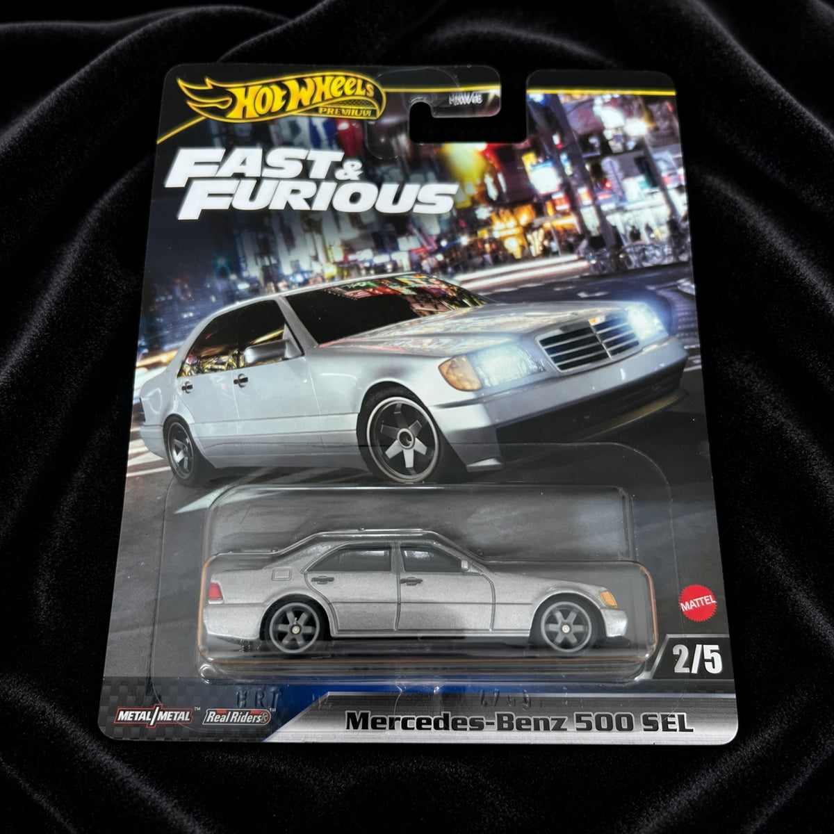 Hot Wheels Premium Mercedes-Benz 500 SEL Fast & Furious 25th Anniversary Modellauto 1:64 kaufen – The Shadow Trove Wien