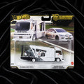Hot Wheels Premium Team Transport 07 Honda Civic Type R und Kousoku Transporter 2er Set Modellauto mit LKW Sammlermodell